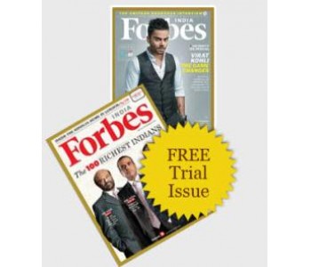 Forbes India Magazine Free Trial Issue