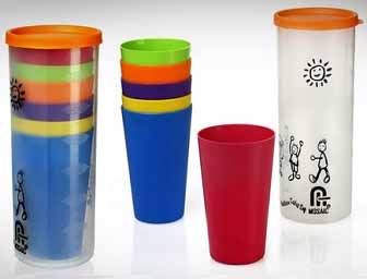 Mosaic Party Set of 6 Glasses and 1 Jug Rs.171 – Groupon