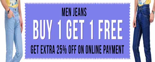YEPME MENS JEANS BUY 1 GET 1 FREE FROM Rs. 549