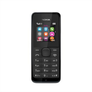Nokia 105 (Black) at Rs. 1028 – Shopclues
