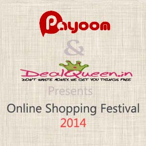Payoom – DealQueen.in Online Shopping Festival 2014