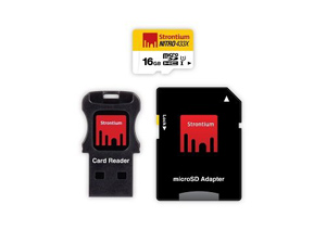 Strontium-Nitro-16Gb-Class-10-MicroSDHC-UHS-1-(With Card reader & MicroSD Adapter)