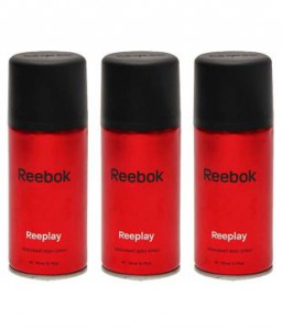 Reebok Reeplay Men Deo Pack of 3-Each 150 ml at Rs. 299 – Snapdeal