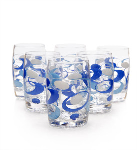Green Apple Blue Arc Glasses – Set of 6 at Rs. 129 – Pepperfry