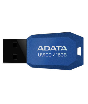 ADATA USB Flash Drive 16GB UV100 - Blue
