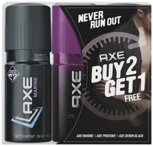 Axe Deodorant Combo Pack