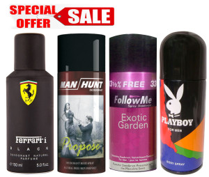 Pack of Four Deo at Rs. 370 – Shopclues