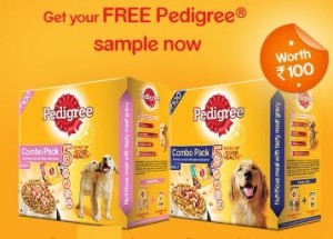 Free Pedigree Dog Food Sample worth Rs. 100 – Wer4Pets