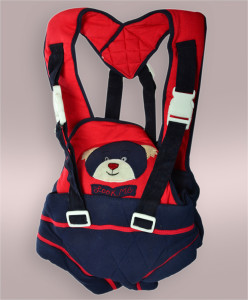 Navy Blue & Red Baby Carrier