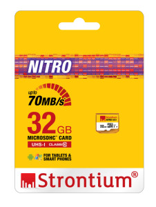 Strontium Nitro 32GB Class10 UHS1 MicroSDHC Card