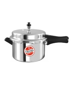 United Elegance Plus Outer Lid Pressure Cooker with Induction Base - 5 Ltrs