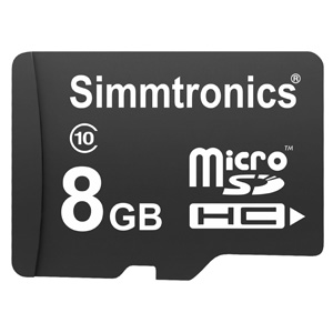 Simmtronics Mirco SD HC Card Class 10 8Gb