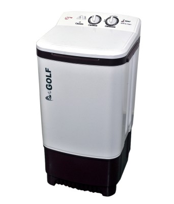 Golf Victory Washer 7.5 kg Ruby Red Semi-Automatic Washing Machine
