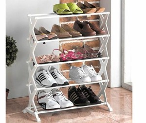 5 Tier Portable Foldable Shoe Rack