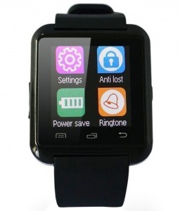 Epresent Black Digital Smart Watch With Bluetooth Handsfree