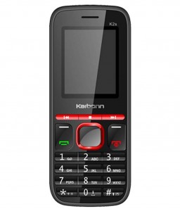 Karbonn K2S Black-Red Mobile