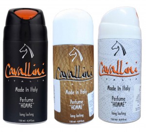 Pack of 3 Cavallini Deodorants at Rs. 206 – Shopclues