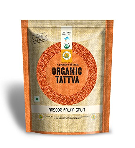 Organic Tattva Masoor Malka Split, 500g